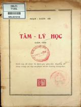 Tâm lý học - giản yếu : áp dụng trong nền giáo dục / Phạm Xuân Độ