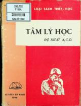 Tâm lý học : Đệ nhất A,C,D