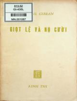 Giọt lệ và nụ cười / Kahlil Gibran; Nguyễn Yến Anh dịch