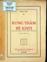 Rừng thẫm bể khơi : Ái tình phiêu lưu tiểu thuyết / Ngọc Sơn . T.1