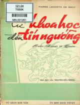 Từ khoa học đến tín ngưỡng / Pierre Lecomte Du Nouy ; Nguyễn Hữu Trọng dịch