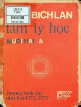 Tâm lý học / Trần Bích Lan