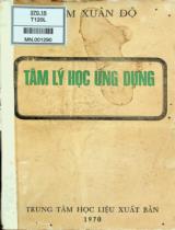 Tâm lý học ứng dụng / Phạm Xuân Độ