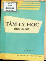 Tâm lý học ứng dụng / Phạm Xuân Độ