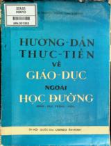 Hướng dẫn thực tiễn về giáo dục ngoài học đường : Giáo dục tráng niên / Nguyễn Hữu Lãng dịch