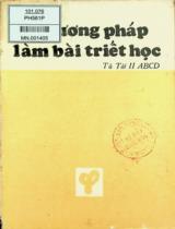 Phương pháp làm bài triết học tú tài II ABCD / Trần Đức An biên soạn