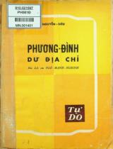 Phương Đình dư địa chí / Nguyễn Siêu; Ngô Mạnh Nghinh dịch