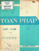 Toán pháp. Lớp 5 / Nguyễn Tất Lâm - biên soạn