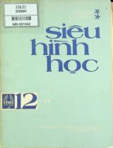 Siêu hình học - Lớp 12 CD / Vĩnh Đễ, Lê Tuấn Lộc