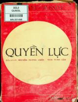 Quyền lực / Bertrand Russell; Nguyễn Vương Chấn, Đàm Xuân Cận dịch