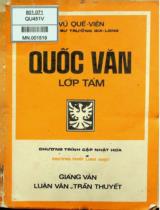 Quốc văn lớp 8 / Vũ Quế Viên biên soạn