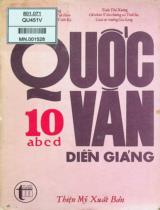 Quốc văn diễn giảng - lớp 10 / Trần Thế Xương, Khiếu Đức Long