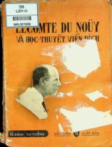 Lecomte du Nouy và học thuyết viễn đích / Nguyễn Văn Thọ