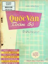 Quốc văn toàn bộ lớp 1 : Lớp 1 / Cao Văn Thái