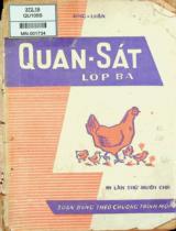 Quan sát : Lớp 3 / Ưng Luận - biên soạn