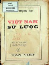 Việt Nam sử lược / Trần Trọng Kim