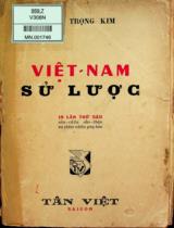 Việt Nam sử lược / Lệ thần Trần Trọng Kim