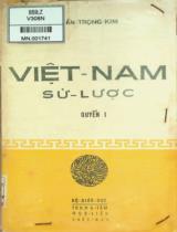 Việt Nam sử lược / Lệ thần Trần Trọng Kim . Q1