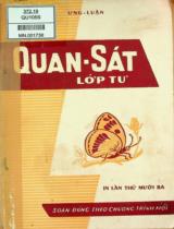 Quan sát lớp 4 : Soạn đúng theo chương trình mới / Ưng Luận - biên soạn