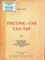 Thượng chi Văn tập / Phạm Quỳnh . T.4