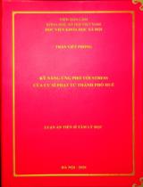 Kỹ năng ứng phó với stress của cư sĩ Phật tử thành phố Huế : LATS Tâm lý học: 9.31.04.01 / Trần Viết Phòng