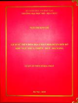 Lịch sử tiến hoá địa chất holocen đới bờ khu vực Thừa Thiên - Huế - Đà Nẵng : LATS Địa chất: 9440201 / Ngô Thị Kim Chi