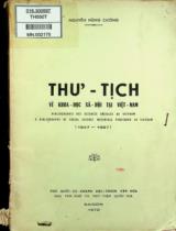 Thư tịch về khoa học xã hội tại Việt Nam (1947 - 1967) : Bibliographie Des Sciences Sociales Au Vietnam A Bibliography of Social Science Materials Published in Vietnam (1947 - 1967) / Nguyễn Hùng Cường