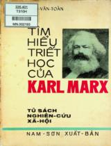 Tìm hiểu triết học của Karl Marx / Trần Văn Toàn