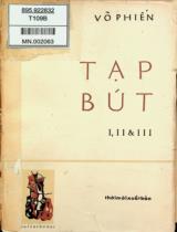 Tạp bút : Tiểu luận / Võ Phiến