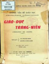 Giáo dục Tráng niên : Dịch những chuyên khảo của UNESCO / Vũ Thanh Bình, Dương Kinh Luân dịch