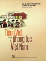 Tiếng Việt và phong tục Việt Nam / Chủ biên: Nguyễn Thị Phương Thuỳ, Phạm Thị Thuý Hồng