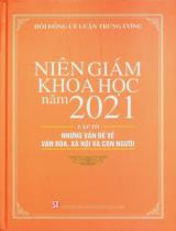 Niên giám Khoa học năm 2021 . T.3 , Những vấn đề văn hoá, xã hội và con người