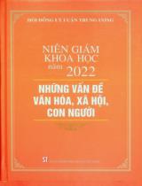 Niên giám khoa học năm 2022 - Những vấn đề văn hoá, xã hội, con người