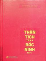 Thần tích tỉnh Bắc Ninh . T.1