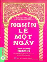 Nghìn lẻ một ngày - Quốc vương Hormoz / François Pétis de la Croix ; Nguyễn Hoài Giang biên dịch ; Giang Hà Vỵ hiệu đính