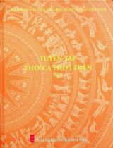Tuyển tập thơ ca thời Trần / Biên soạn: Vũ Bình Lục, Trần Đăng Thao . T.1