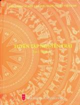 Tuyển tập Nguyễn Trãi / Biên soạn: Vũ Bình Lục, Trần Đăng Thao . T.2, Q.4