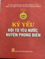 Kỷ yếu Hội tù yêu nước huyện Phong Điền / Bien soạn: Trần Ngọc chủ biên, Trần Gắng