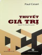 Thuyết giá trị / Paul Césari ; Nguyễn Thị Hồng Nhung dịch