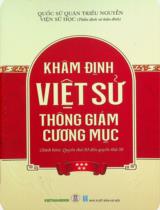 Khâm định Việt sử thông giám cương mục / Quốc sử quán triều Nguyễn ; Viện Sử học thẩm định, h.đ . T.5 , Chính biên: Quyển thứ 30 đến quyển thứ 38