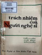 Trách nhiệm của người nghệ sĩ : Phê bình và tiểu luận / Hồ Ngọc
