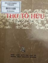 Thơ Tố Hữu : Chuyên luận / Lê Đình Kỵ