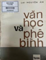 Văn học và phê bình : Phê bình văn học / Lại Nguyên Ân