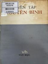 Tuyển tập Nguyễn Bính / Sưu tầm, tuyển chọn: Vũ Quốc Ái, Quang Huy, Đỗ Đình Thọ, ... ; Tô Hoài giới thiệu ; Chu Văn lời bạt