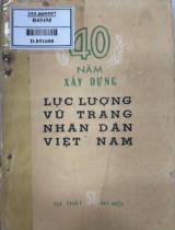 40 năm xây dựng lực lượng vũ trang nhân dân Việt Nam