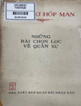 Những bài chọn lọc về quân sự / Hanh-Xơ Hốp-Man