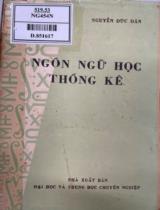 Ngôn ngữ học thống kê / Nguyễn Đức Dân