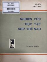 Nghiên cứu học tập như thế nào / Hebơc Sruitman ; Minh Hùng dịch