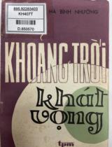 Khoảng trời khát vọng : Truyện ký / Hà Bình Nhưỡng