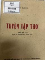 Tuyển tập thơ / G.G. Bairơn; Thái Bá Tân dịch